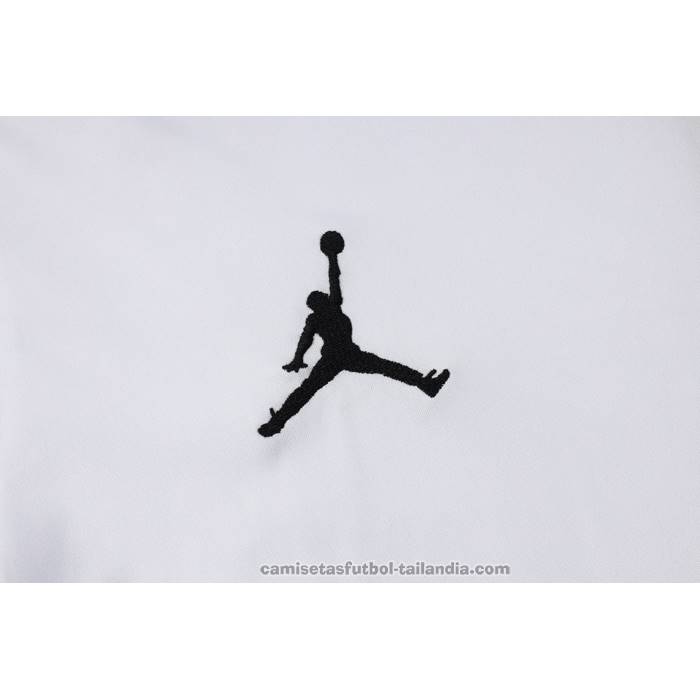 Chandal del Paris Saint-Germain Jordan Manga Corta 24/25 Blanco - Pantalon Corto